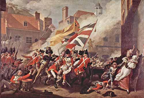 Battle of Jersey, Gemälde von John Singleton Copley