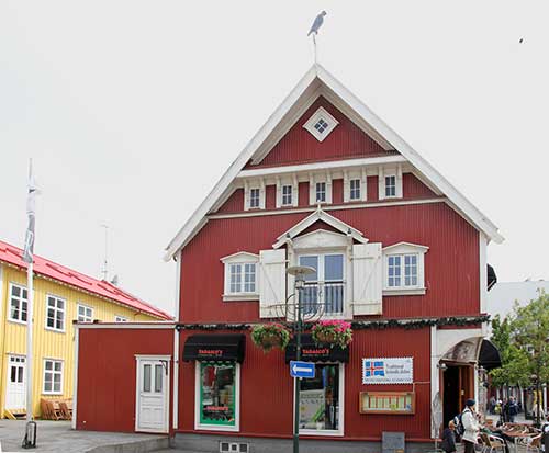 Island, Reykjavík, Falknerhaus