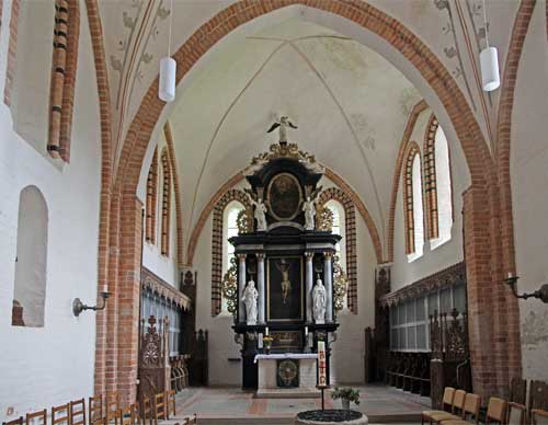 Klütz St. Marienkirche Barockaltar