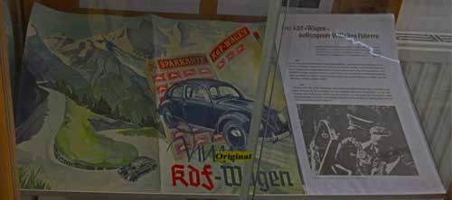 Rügen Prora Plakat KdF-Wagen