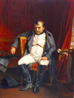 Napoleon Bonaparte in Fontainebleau