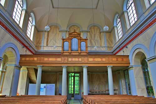 Rügen Putbus Schlosspark Schlosskirche Orgel