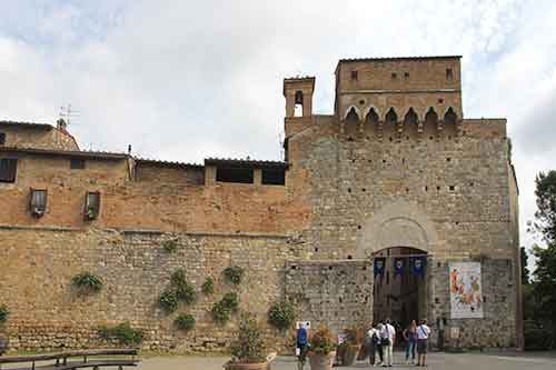 Toskana: San Gimignano, Porta San Giovanni