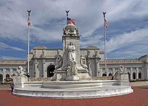 Washington, DC, Union Station, Columbus Memorial Fountain