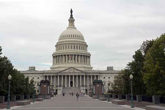 Washington, DC: United States Capitol, Ostseite