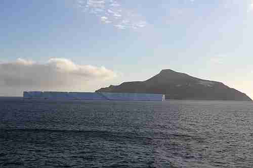 Antarctic Sound, Paulet Island, Tafeleisberg