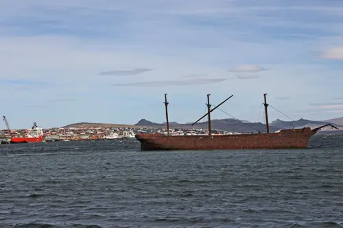 Falkland-Inseln, Stanley-Umgebung, Lady Elizabeth Shipwreck