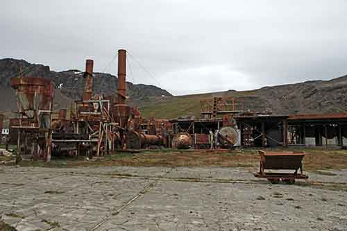 Südgeorgien, Grytviken, Walverarbeitungsanlage