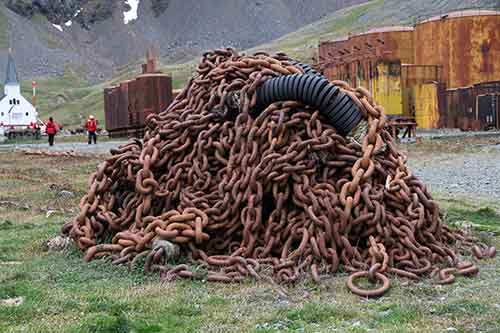 Südgeorgien, Grytviken, Ketten