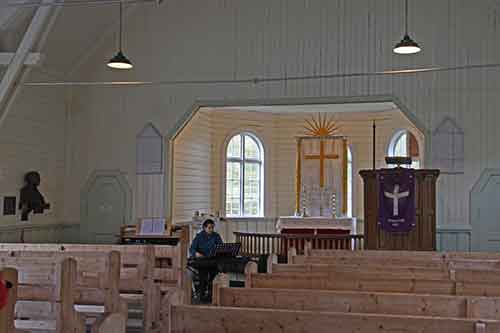 Südgeorgien, Grytviken, norwegisch-lutheranische Kirche