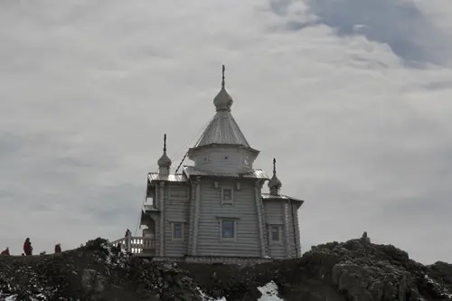 Südshetlandinseln, King George Island, Station Bellingshausen, Dreifaltigkeitskirche