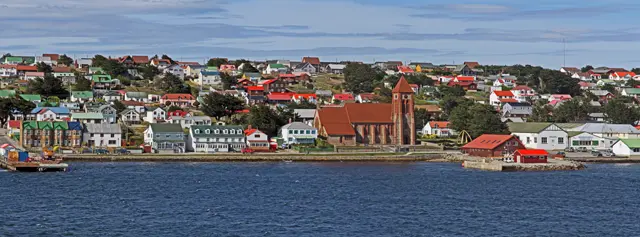 Falkland-Inseln, Stanley, Panorama