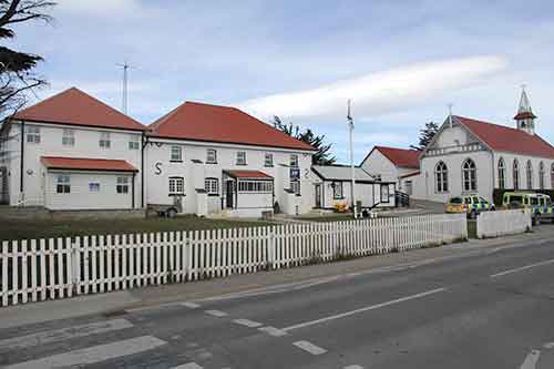 Falkland-Inseln, Stanley, Police-Station