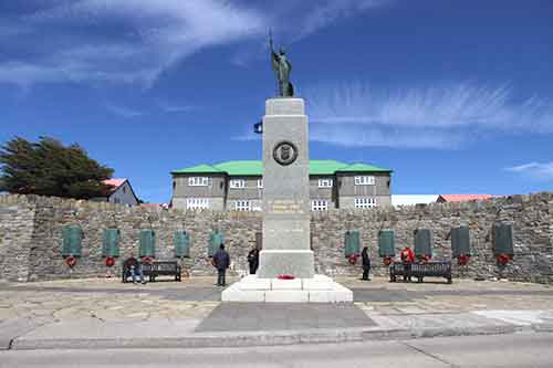 Falkland-Inseln, Stanley, Liberation Monument