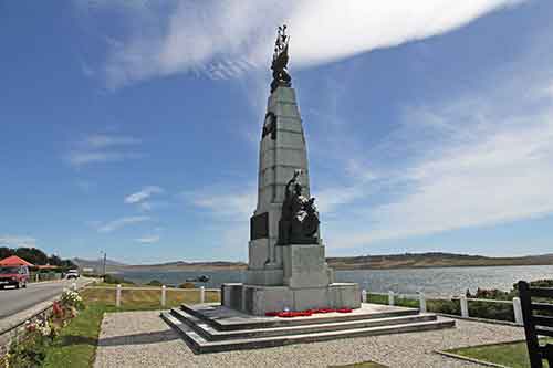 Falkland-Inseln, Stanley, Battle Memorial