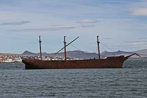 Falkland-Inseln, Stanley-Umgebung, Lady Elizabeth Shipwreck