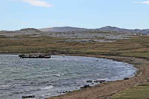 Falkland-Inseln, Stanley-Umgebung, Plym Shipwreck