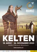 Plakat Kelten-Ausstellung MAMUZ