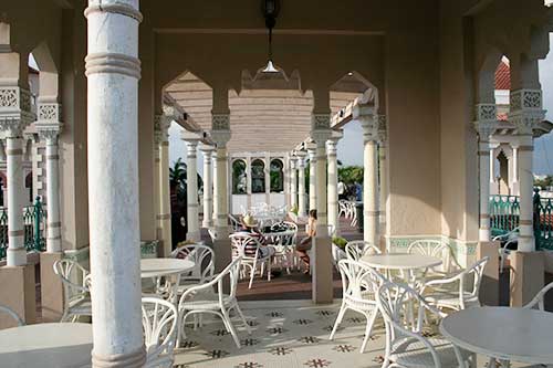 Palacio de Valle, Dachterrasse