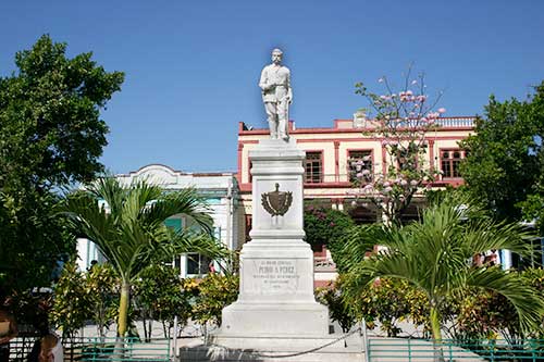 Guantánamo, Denkmal Pedro Agustin Pérez
