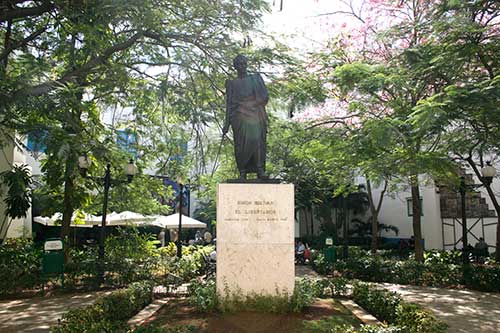 Statue von Simón Bolívar