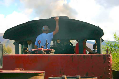 Valle de los Ingenios, Tren de Vapor