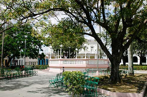 Sancti Spíritus, Parque Serafín Sánchez