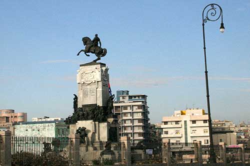 Havanna Vedado, Statue Antonío Maceo