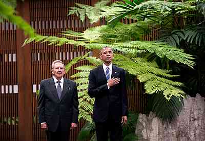 President Barack Obama and President Raul Castro