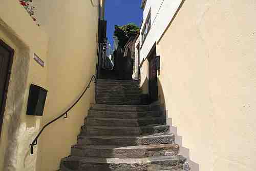 Guernsey, Treppenaufgang
