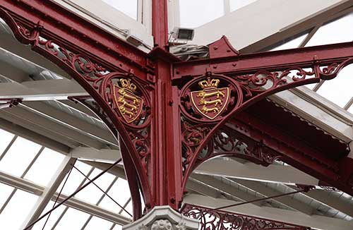 St. Helier, Central Market, Eisenträger