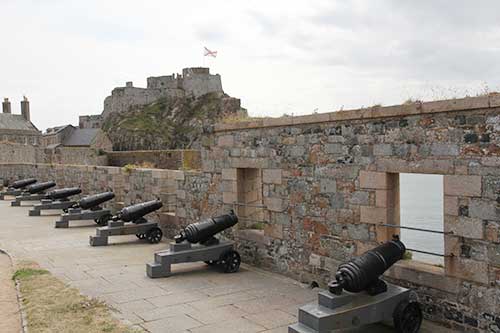 St Helier, Elizabeth Castle, Grand Battery