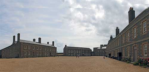 St Helier, Elizabeth Castle, Paradeplatz