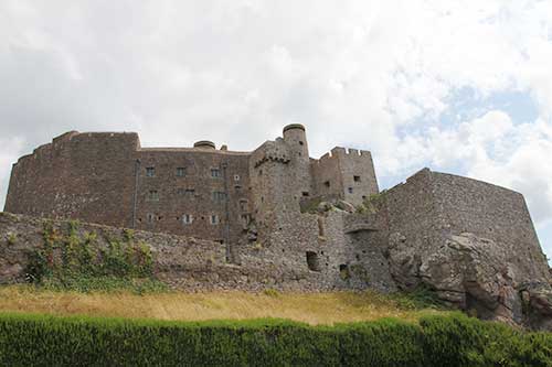 Jersey, St Martin, Mont Orgueil Castle