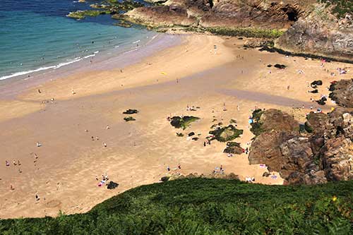 St Ouen, Plémont Bay