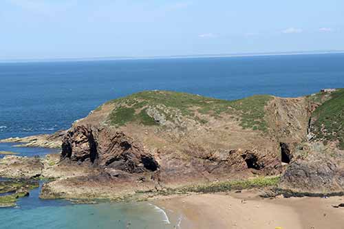 St Ouen, Plémont Bay