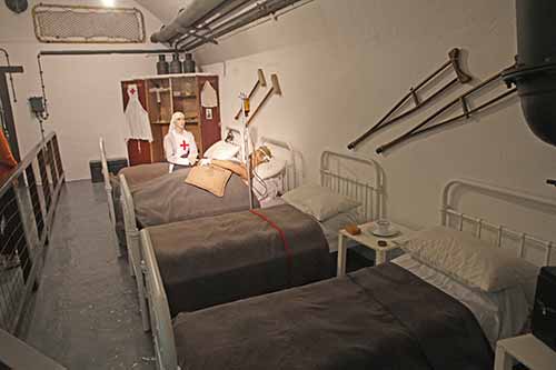 St Lawrence, Jersey War Tunnels, Krankenzimmer