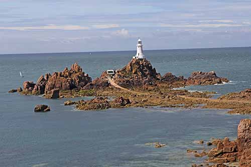 Leuchtturm am Corbière Point, Jersey