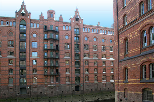 Hamburg, Speicherstadt, Wandrahmsfleet