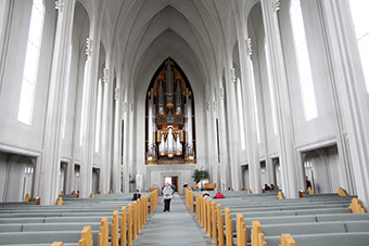 Reykjavík, Hallgrimskirche, Orgel