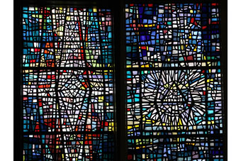 Skálholt, Domkirche Mosaikfenster
