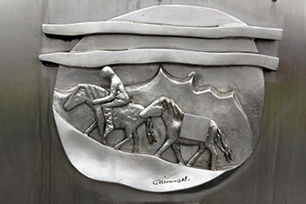 Staðarskáli, Denkmal Detail