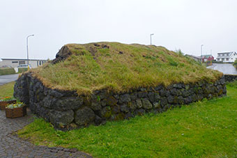 Stokkseyri, Fischerhütte