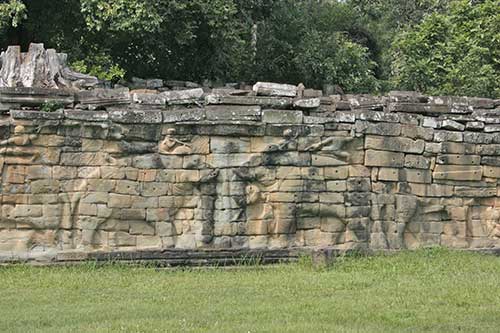 Angkor Thom, Elefanten-Terrasse