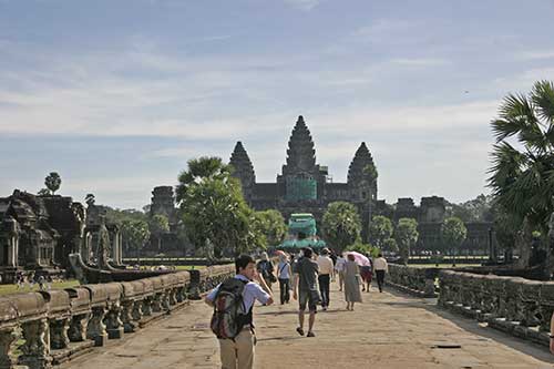 Angkor, Angkor Wat, Prozessionsstraße