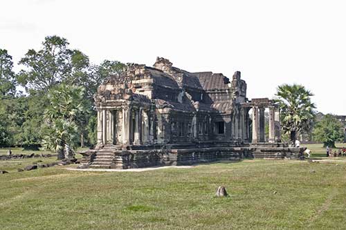 Angkor, Angkor Wat, Prozessionsstraße