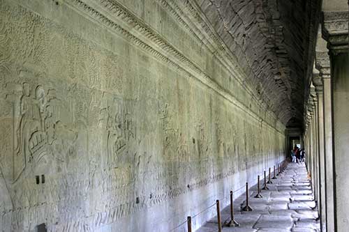 Angkor, Angkor Wat, Säulengalerie