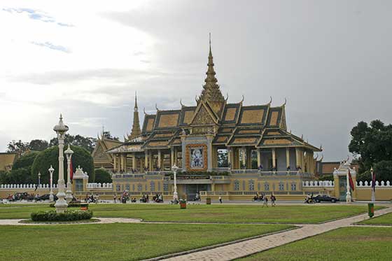 Phnom Penh, Königspalast, Chan-Chaya-Pavillon