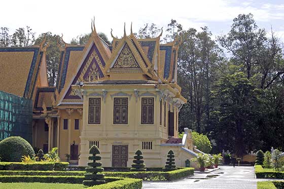 Phnom Penh, Königspalast, Schatzkammer