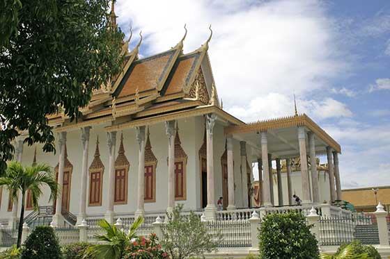 Phnom Penh, Pagodenhof, Silberpagode